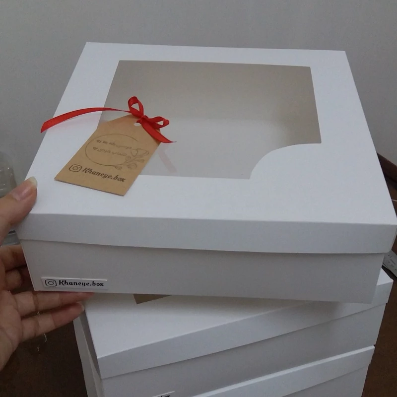 پک10عددی جعبه پذیرایی برای مراسم دفاعیه پایان نامه