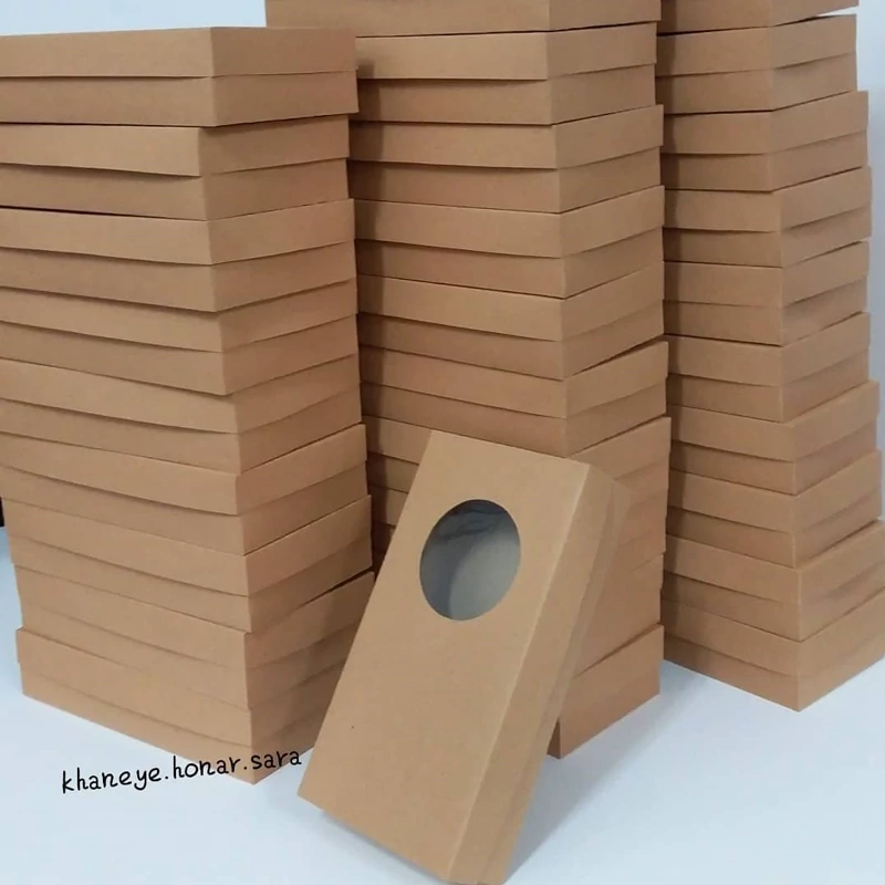 پک 20عددی جعبه کرافت بسته بندی
